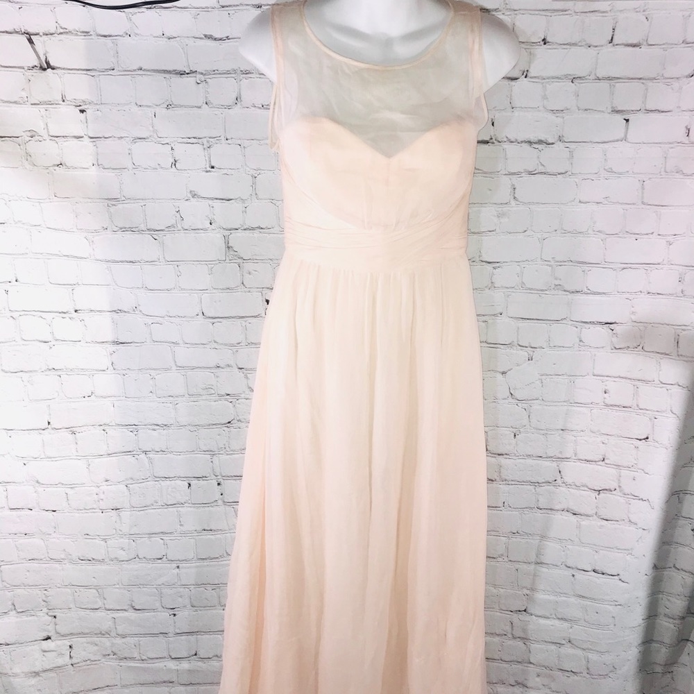 New with tags $310 Amsale chiffon dress gown 6 NEW - Picture 2 of 8